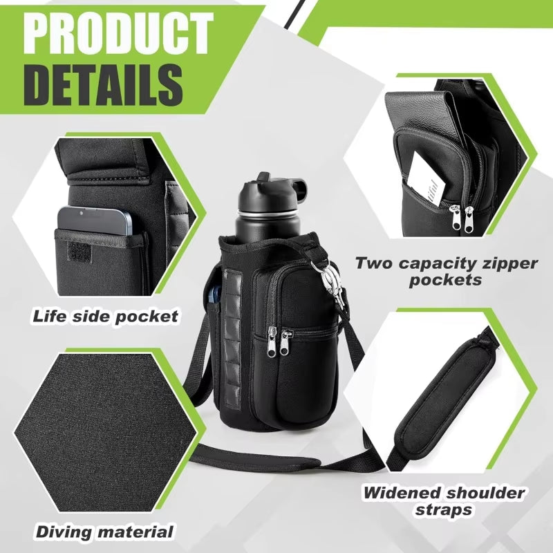 MagBag · Bolsa magnética para botella de gimnasio